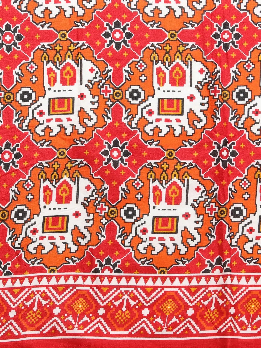 Buy At Vastranand Beautiful Linen Saree With Printed Border