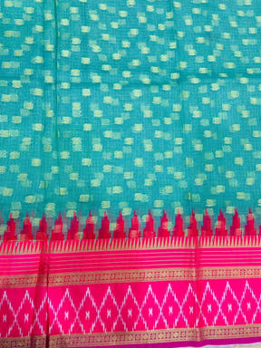 Kota Doriya Ikkat Printed Saree