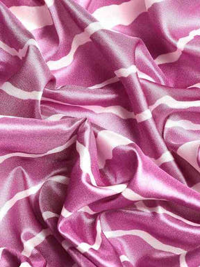  Zari Border Lehria Purple Colour Party Wear Saree
