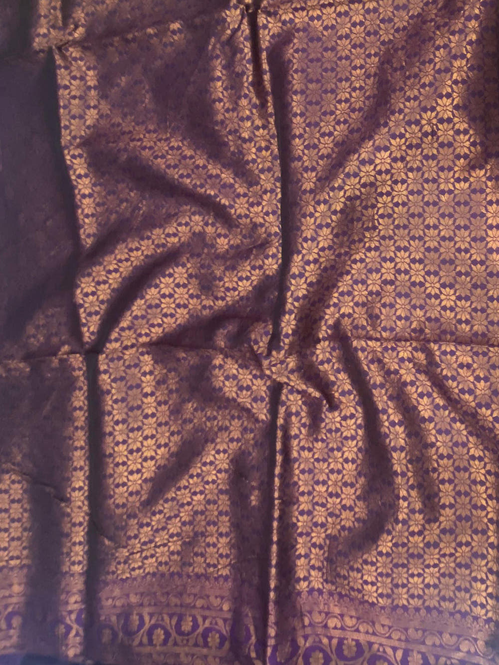 Green Tussar Silk Zari Weaving Ikkat Saree

