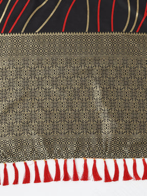 Banarasi Katan Silk Saree With Zari Butti