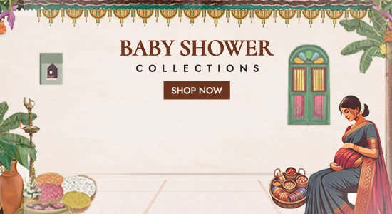 Sarees for Baby Shower