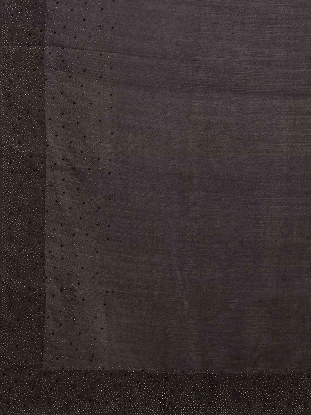 Stylish Black Colour Saree with Embellished Border