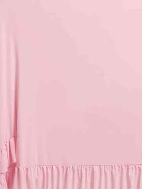  Stylish Pink Colour Solid Print Saree