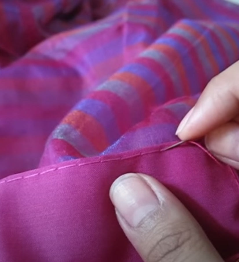 Saree Fall and Pico Stitching