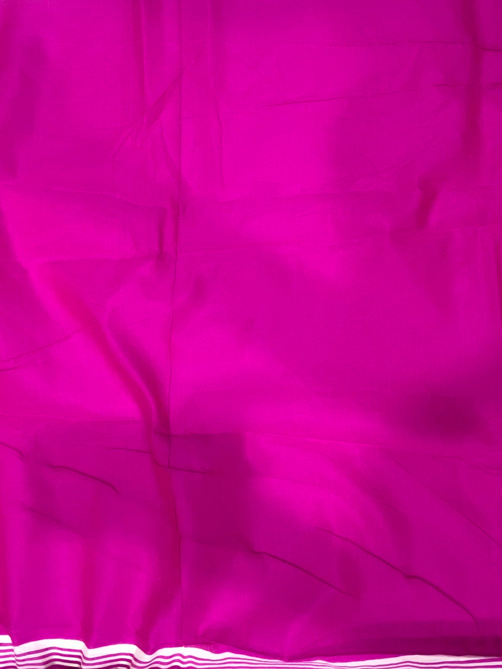 Radiant Pink Dhakai Jamdani Cotton Silk Saree