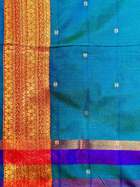 Designer Paalum Pazhamum Rich Pallu Silk Saree