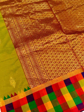 Radiance Paalum Pazhamum Rich Pallu Silk Saree