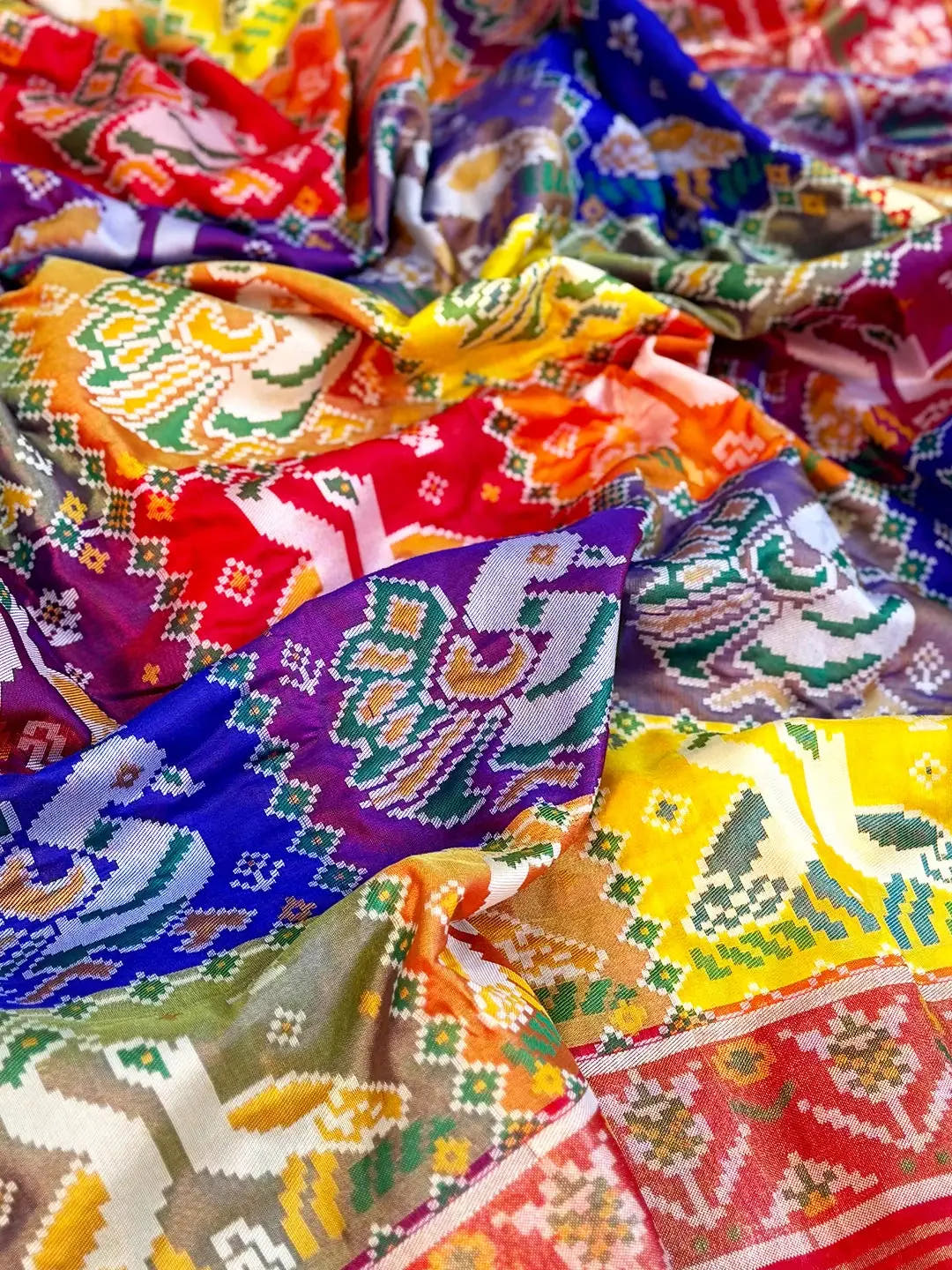 Exclusive Multicolour Checks Soft Silk Saree