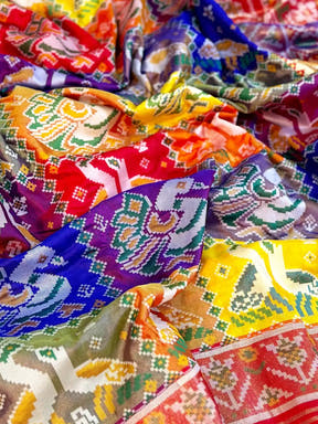 Exclusive Multicolour Checks Soft Silk Saree
