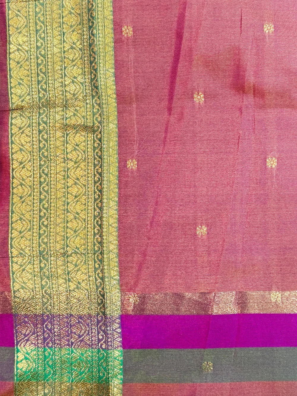 Artisan Paalum Pazhamum Rich Pallu Silk Saree