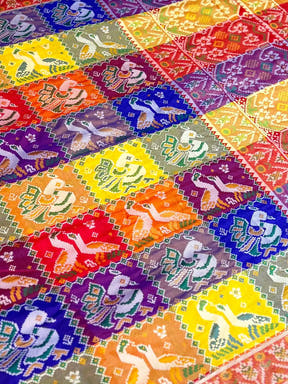 Exclusive Multicolour Checks Soft Silk Saree
