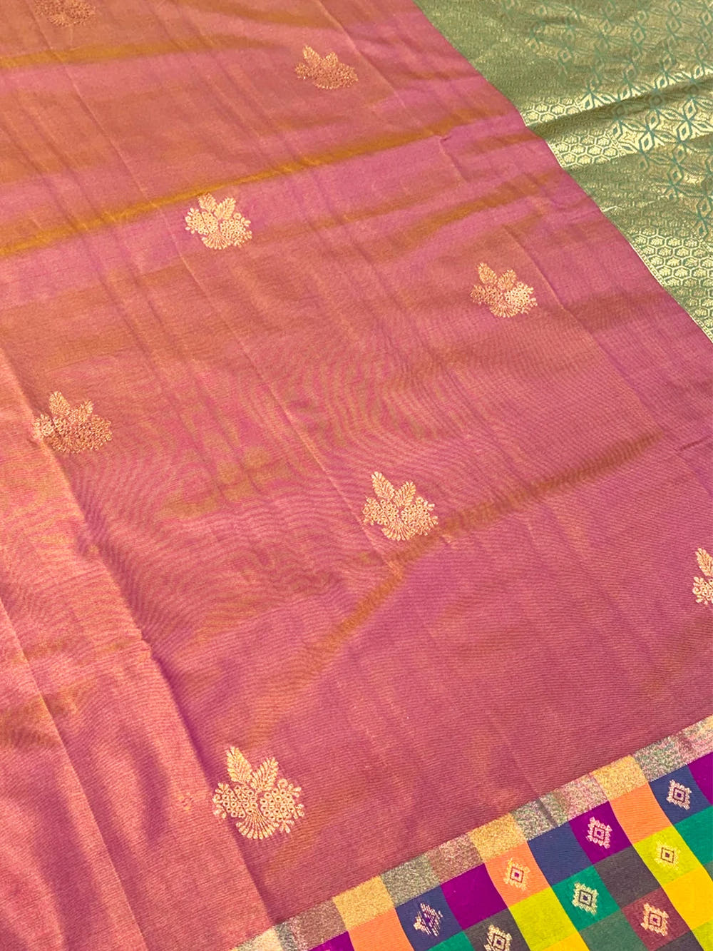 Maroon Soft Silk Paalum Pazhamum Border Saree