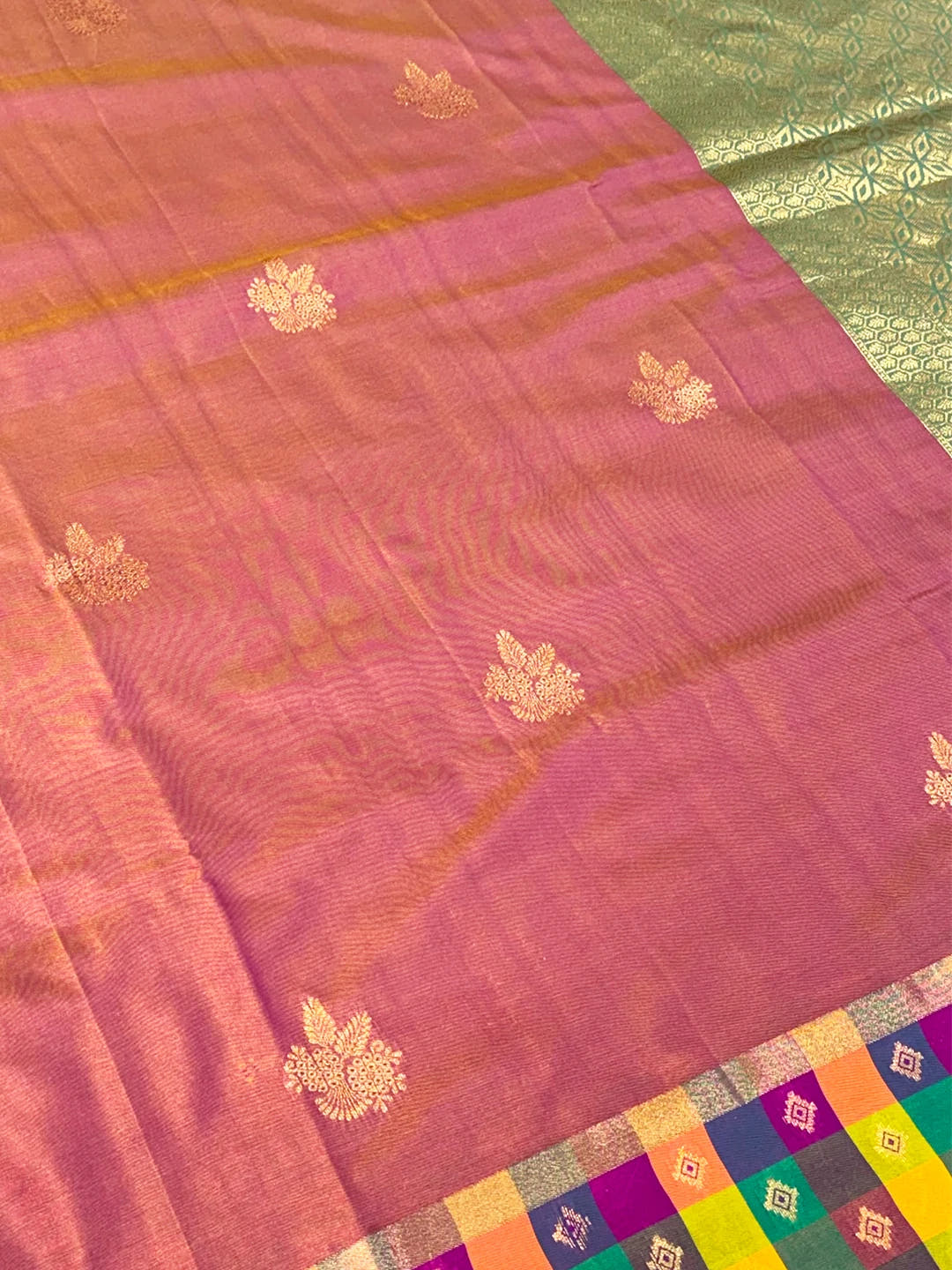 Maroon Soft Silk Paalum Pazhamum Border Saree