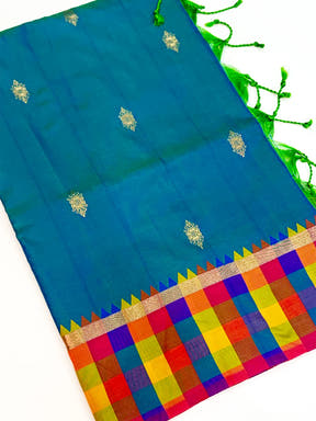 Designer Paalum Pazhamum Rich Pallu Silk Saree